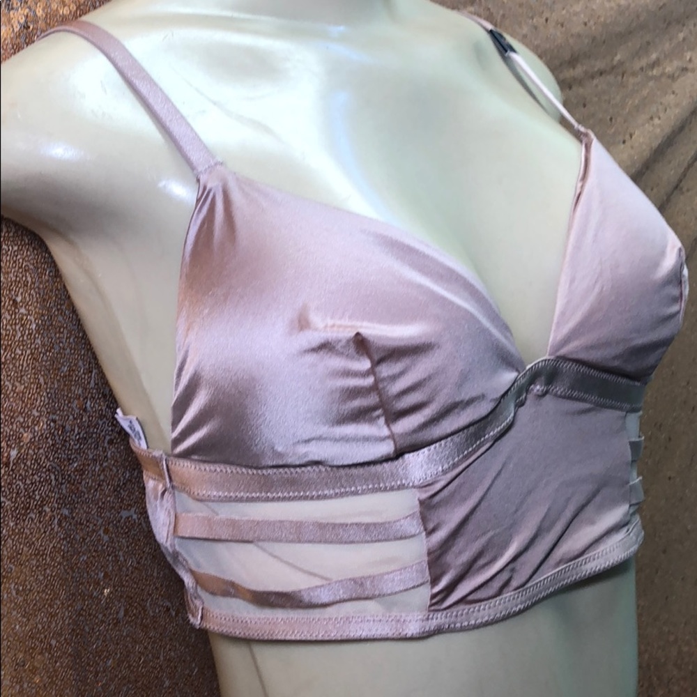 SALE❤️VS SATIN BRALETTE NWT - Picture 3 of 3